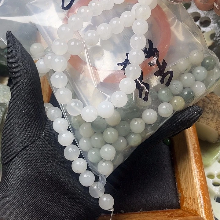 和田玉未镶嵌毛衣链善*