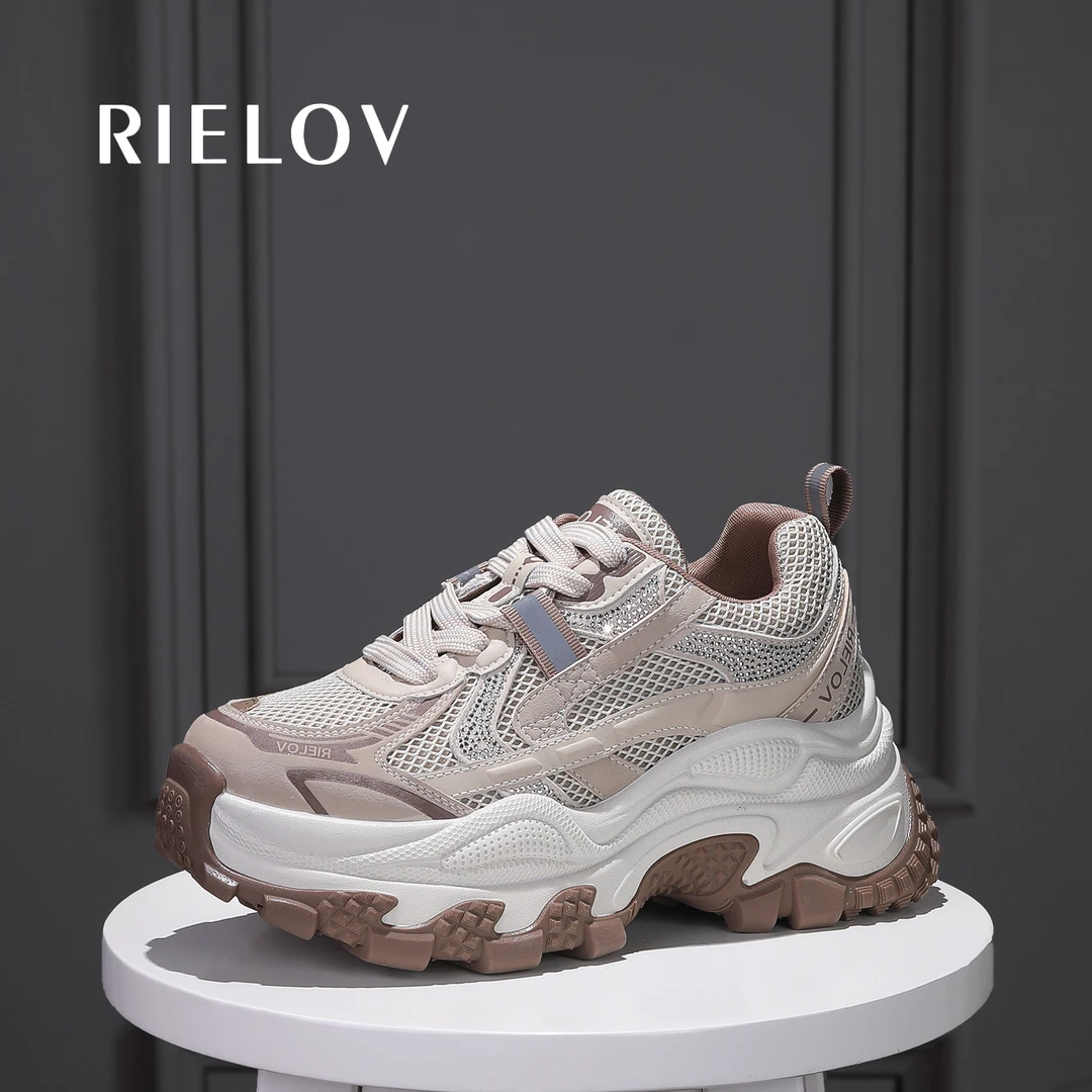 【RIELOV】增高7cm时尚潮流百搭女士休闲鞋2551-1