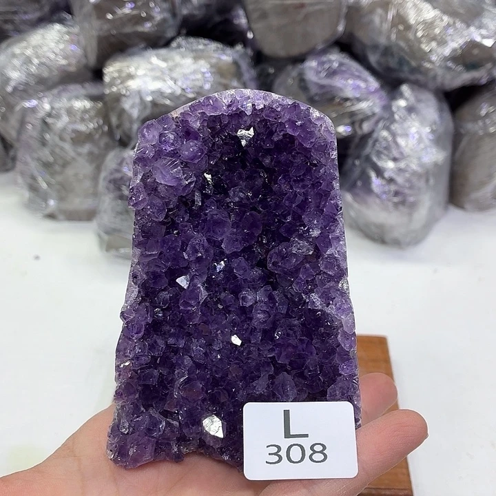 摆件水晶未镶嵌天然紫水晶