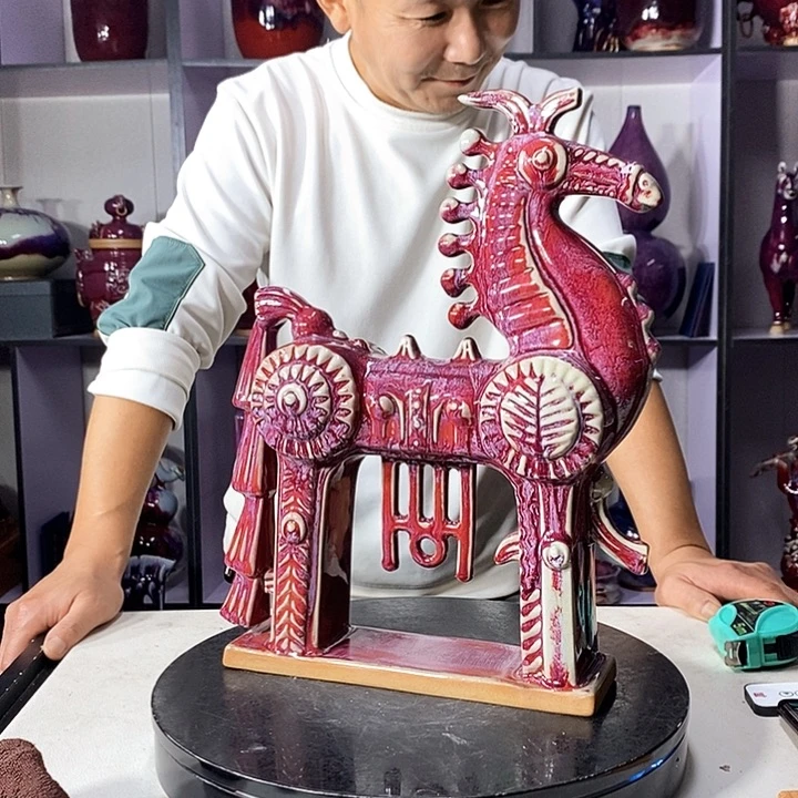 瓷片中国神垕精品钧瓷