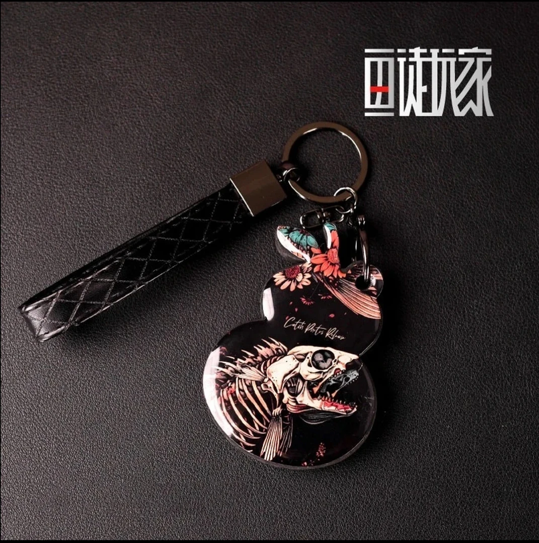 【老BABI专属】精品 定制含鱼名浮水钥匙扣(含图鱼饵)