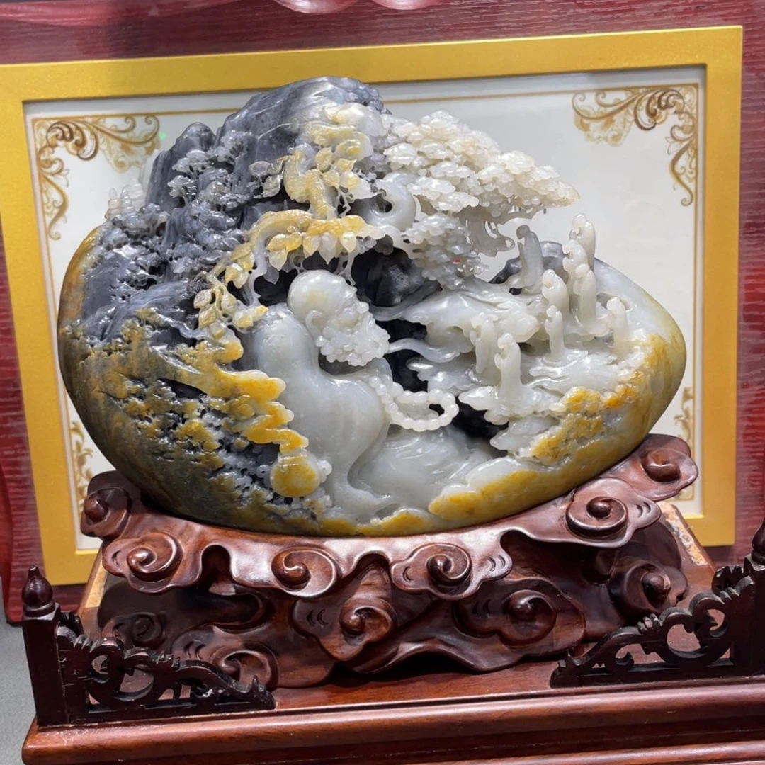 未镶嵌和田玉摆件