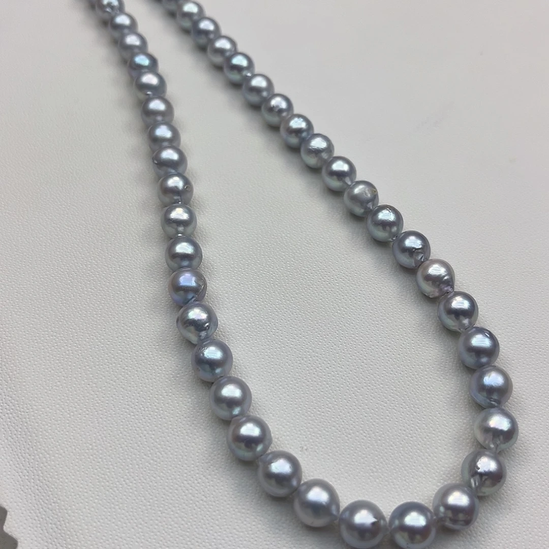 银S925镶嵌颈饰海水珍珠
