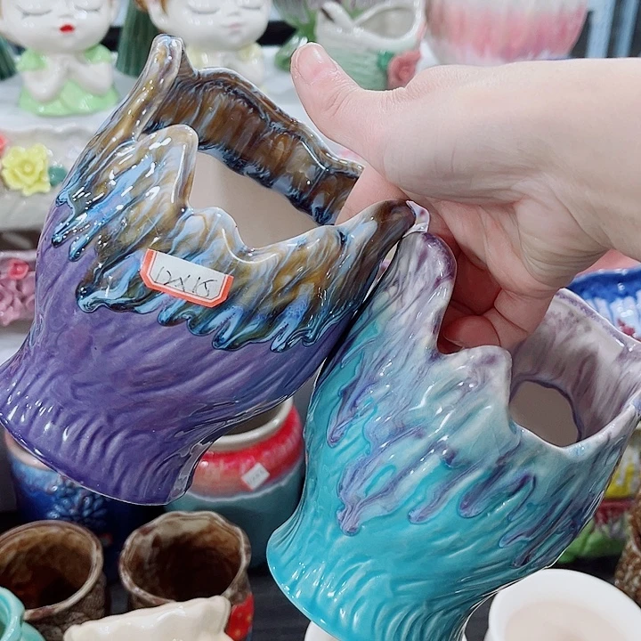 多肉花盆满10元包邮