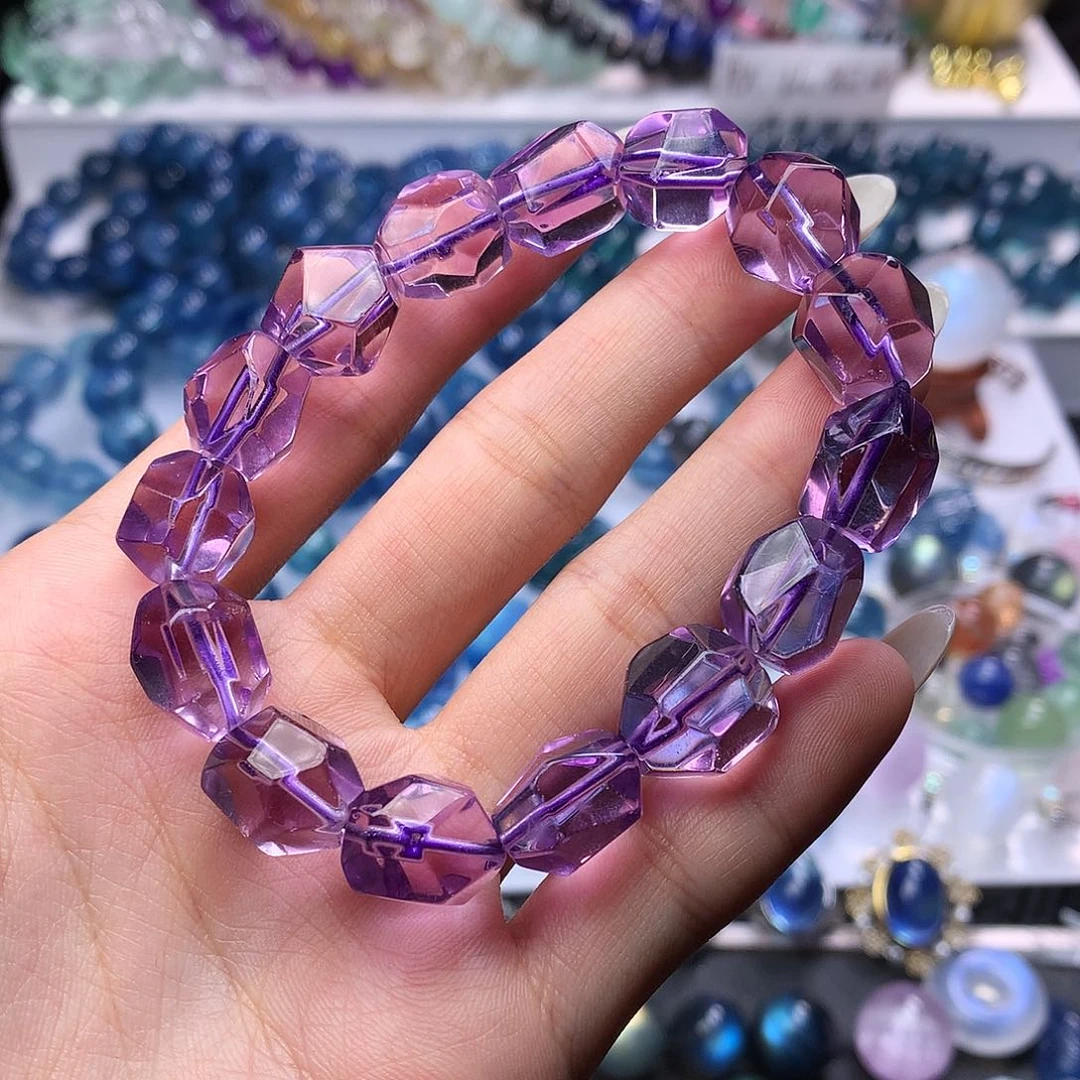 水晶手链未镶嵌多样性