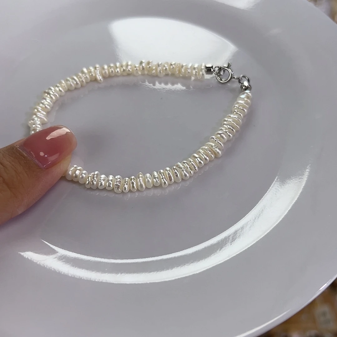 淡水珍珠手绳钛钢