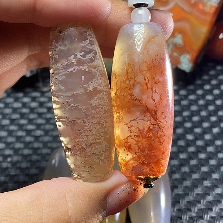 蓝***吗未镶嵌颈饰玛瑙/玉髓