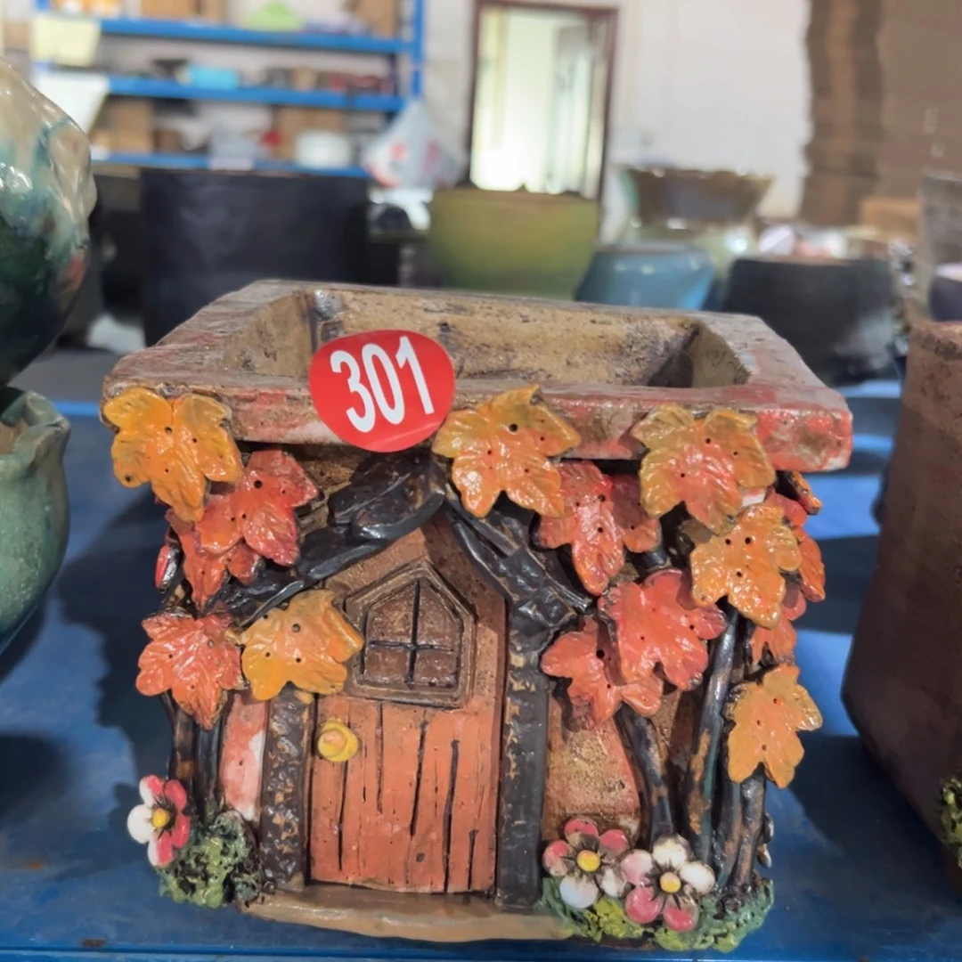 微瑕301 号陶然花器手工花盆