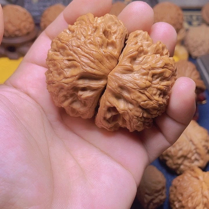 吊坠文玩核桃50蛇王聚宝盆