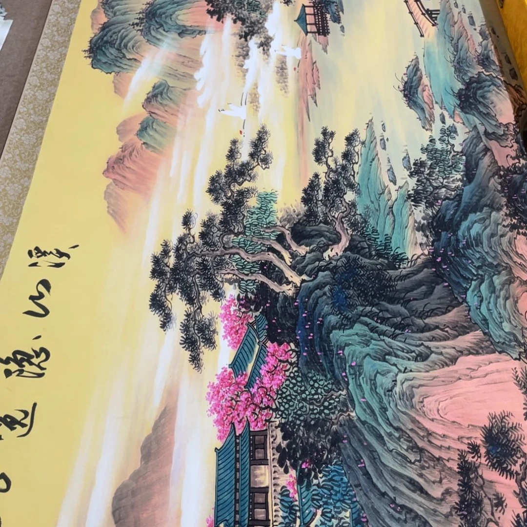 国画老师手笔手绘作品Y