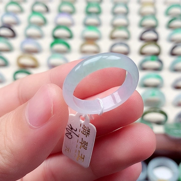 翡翠戒指未镶嵌20-21号