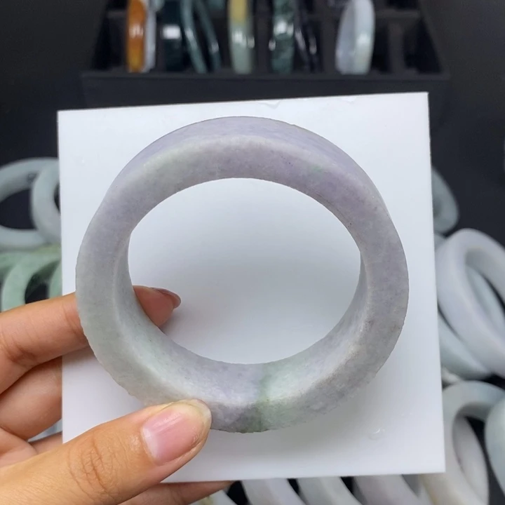 定制翡翠翡翠手镯未镶嵌陈*敏