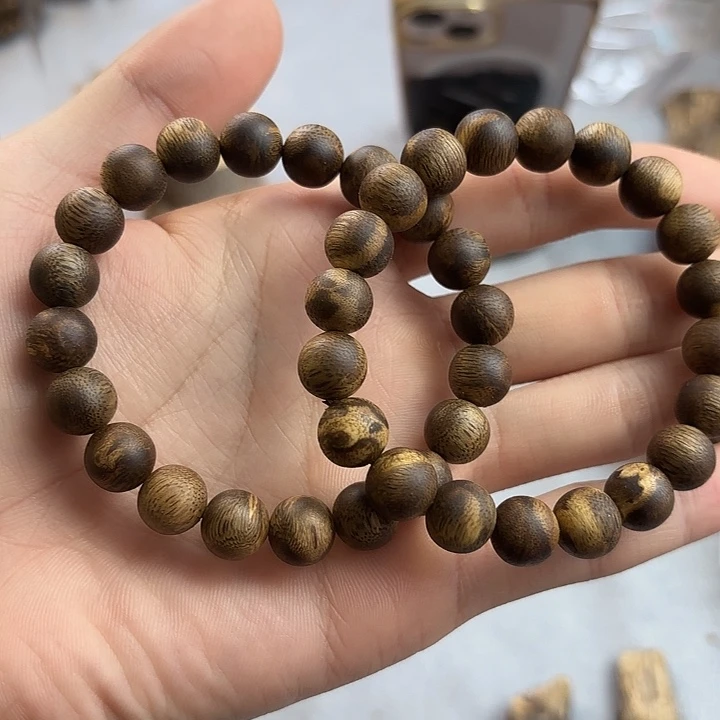 沉香沉香碎屑奇楠沉香1.0虎斑单圈多样性发一