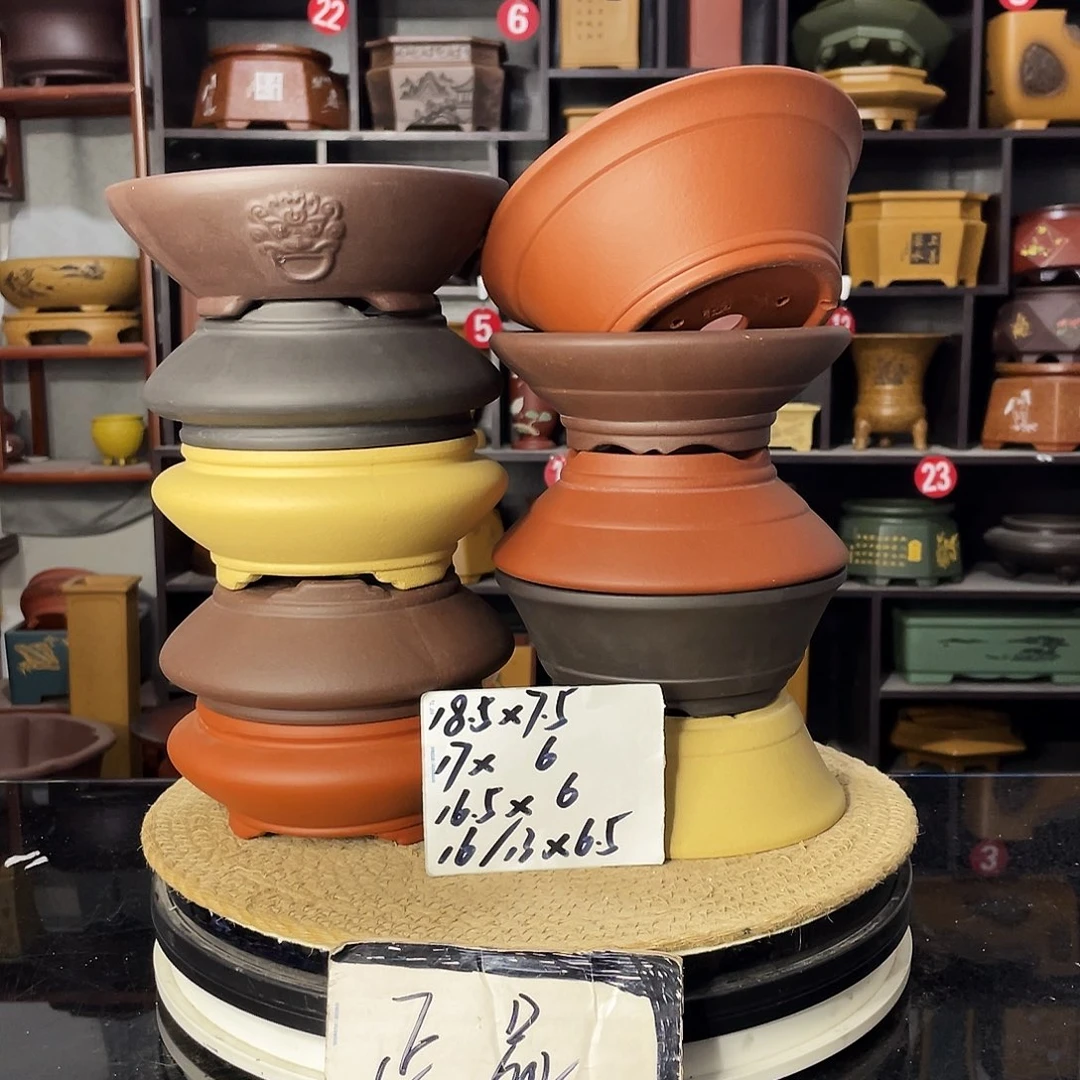 D-盆尚好紫砂花盆