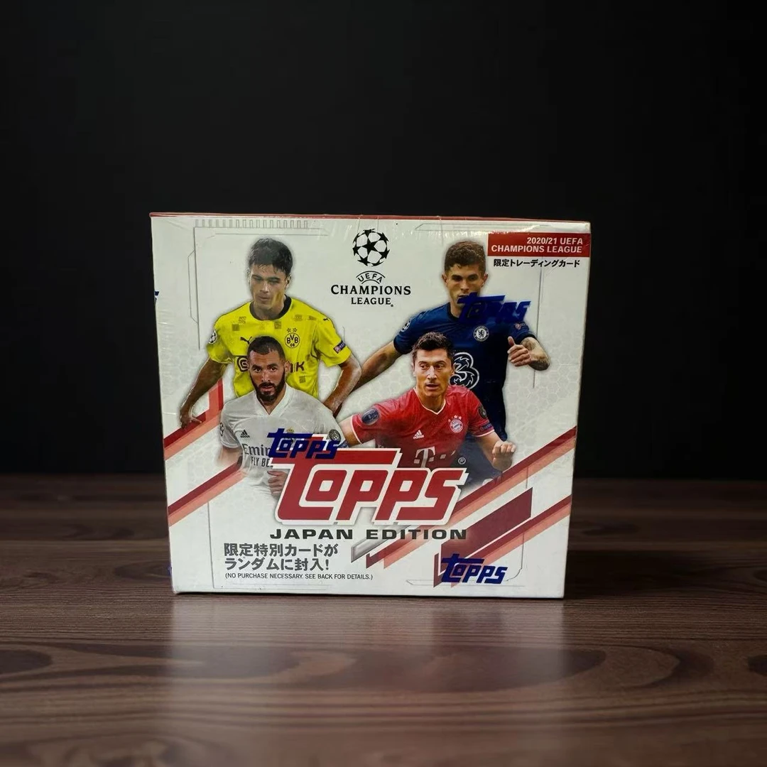 【代拆】2020-21 topps 欧冠樱花 日本限定版 原盒