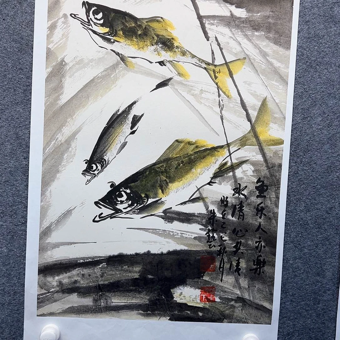国画纯手绘系列画心