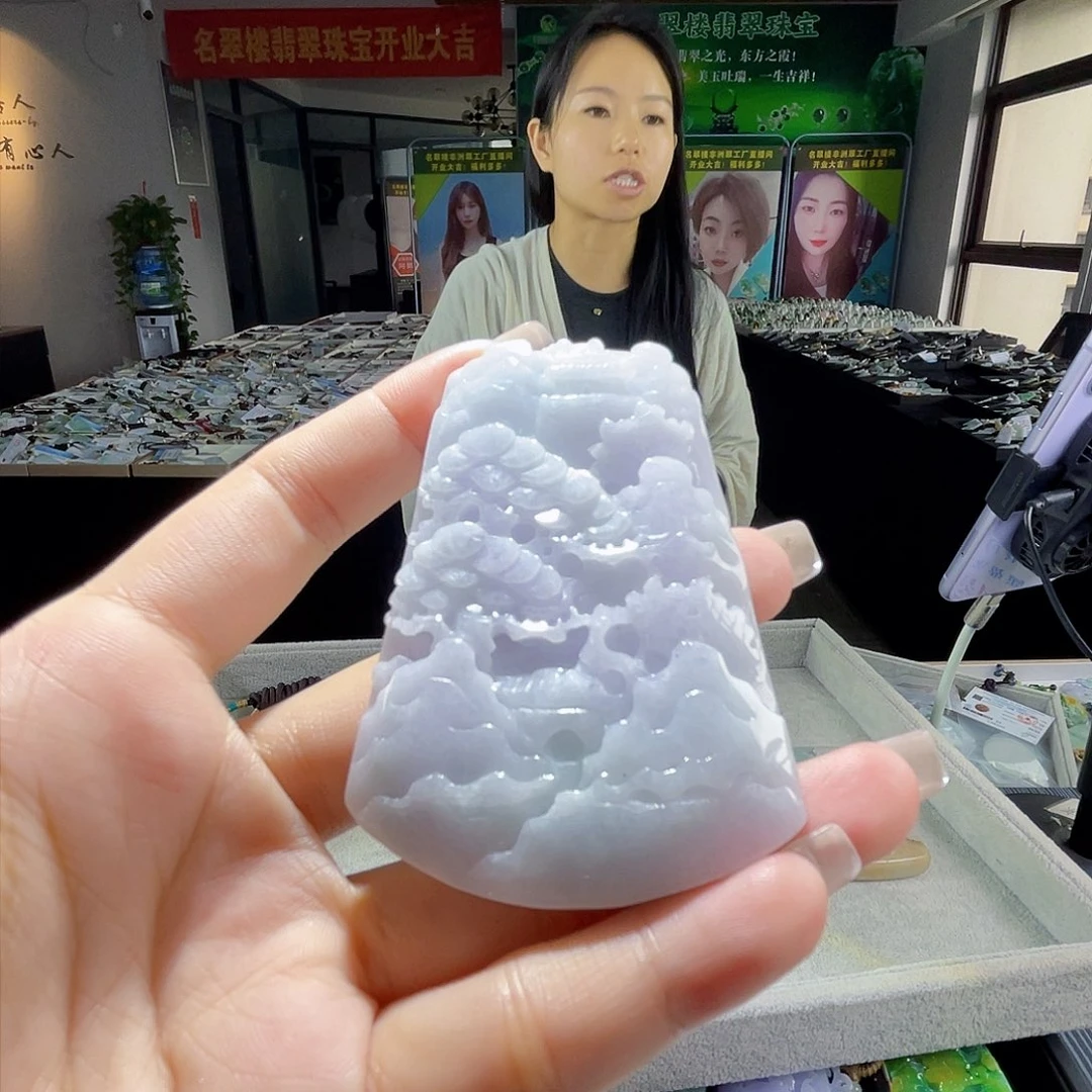 颈饰未镶嵌翡翠一