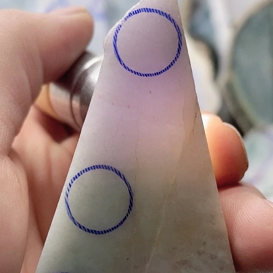 翡翠未镶嵌颈饰翡翠片料