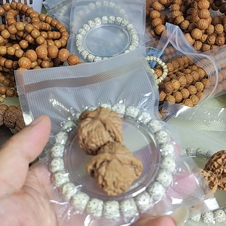 情***海文玩核桃把件穿单圈+小四座楼，朋友福利