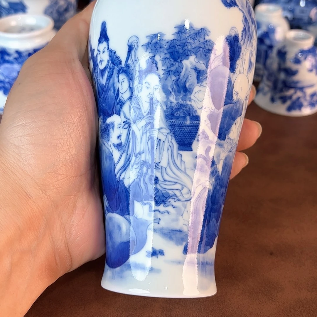 杯青**里景德镇全手工手绘陶瓷