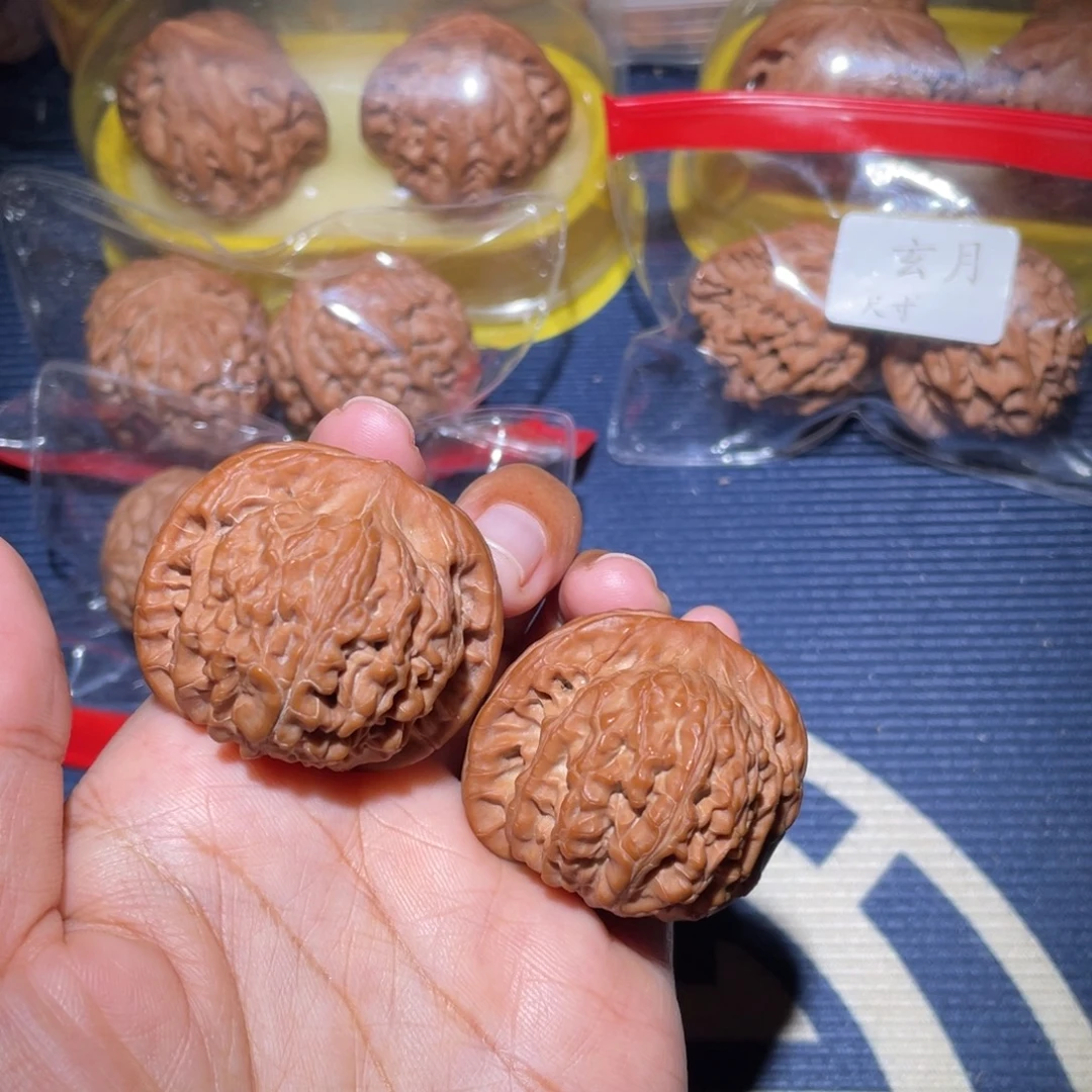 吊坠文玩核桃望月41