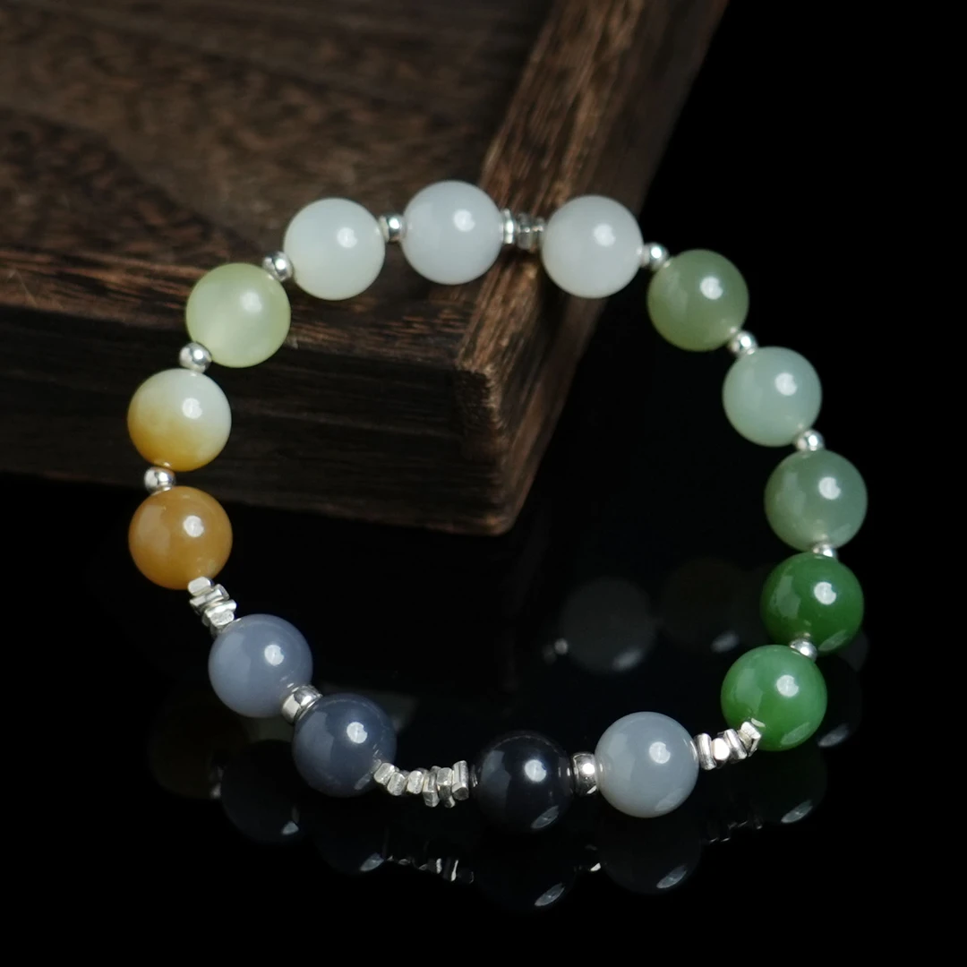 V姐|心选|多宝|和田玉圆珠设计手串 10mm-GN7928