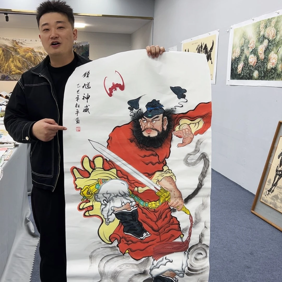 国画国画作品宣纸纯手绘