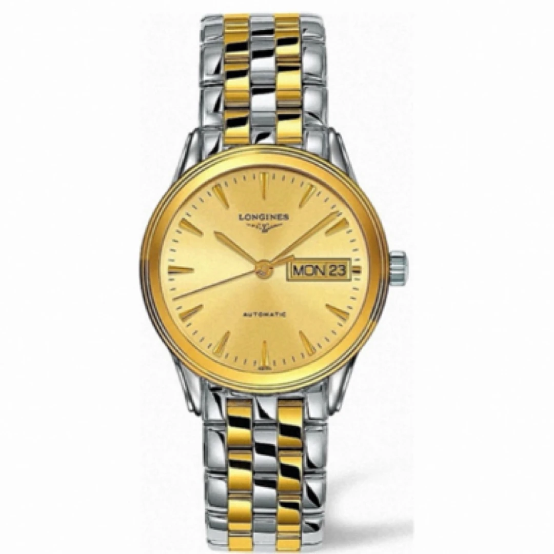 99新 Longines/浪琴 梵象批发/军旗/机械/35.6mm/15100