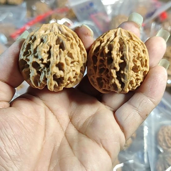 吊坠文玩核桃40苹果园肚差尺