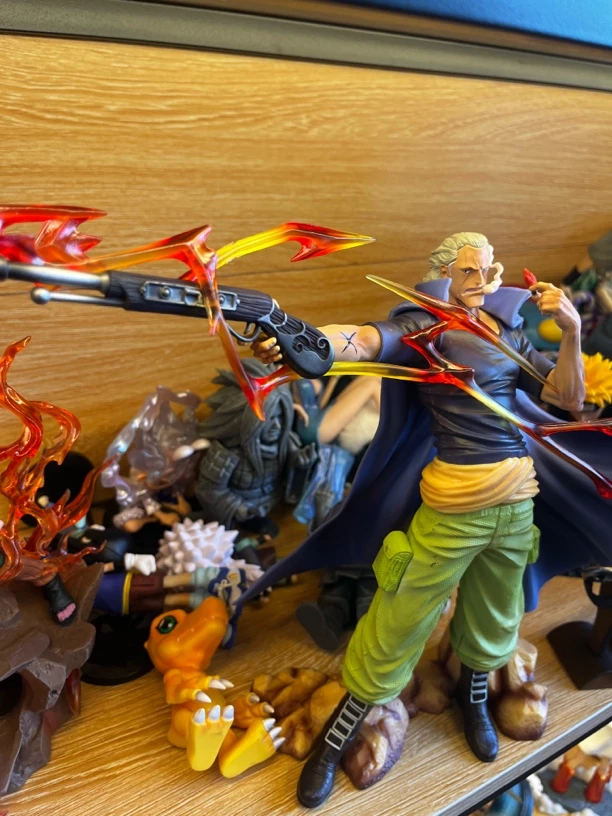 海贼王高配全涂天玑皇副系列副贝克曼红发海贼团四皇手办模型摆件