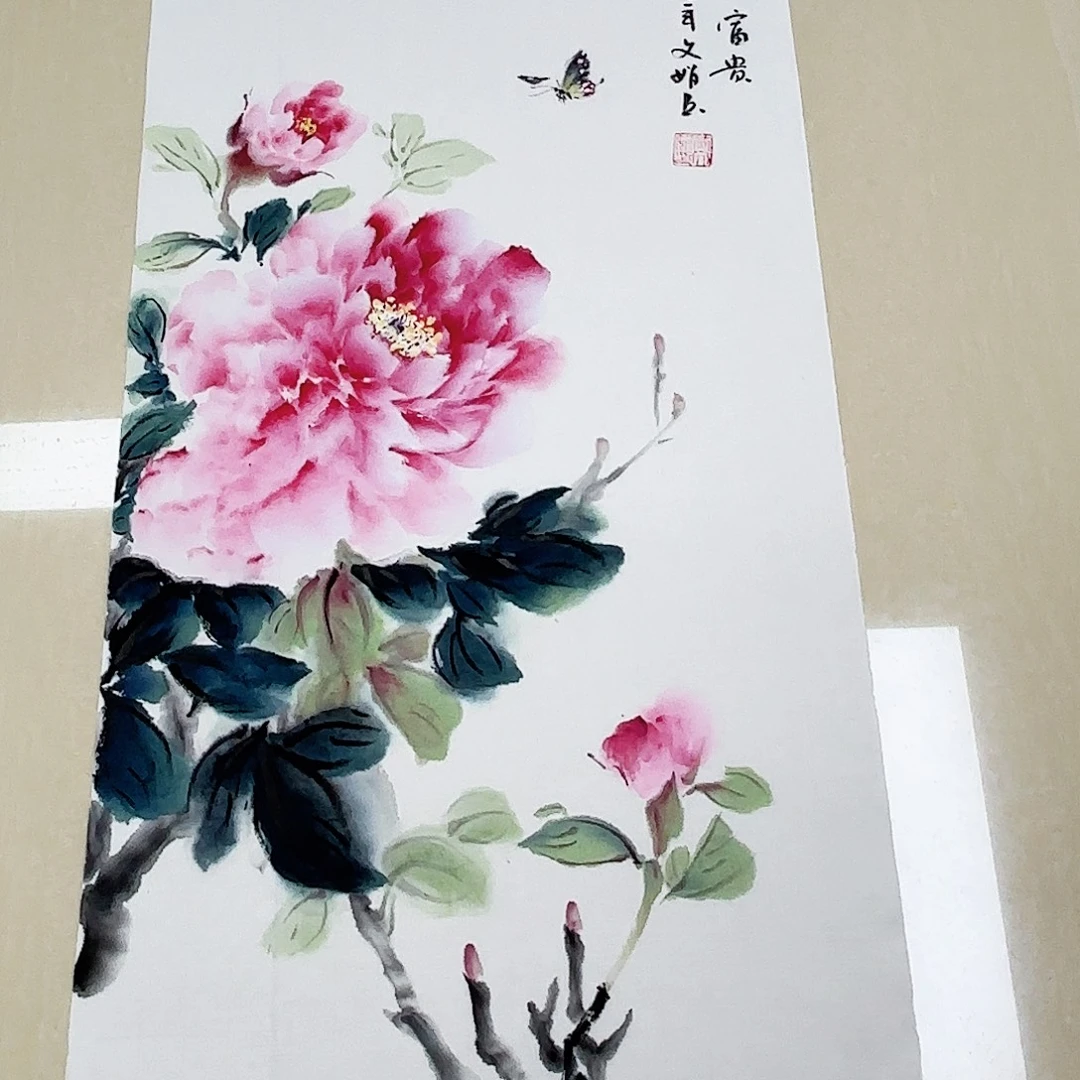 国画国画作品多次
