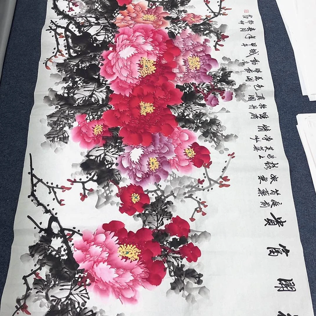 国画国画作品纯手绘作品