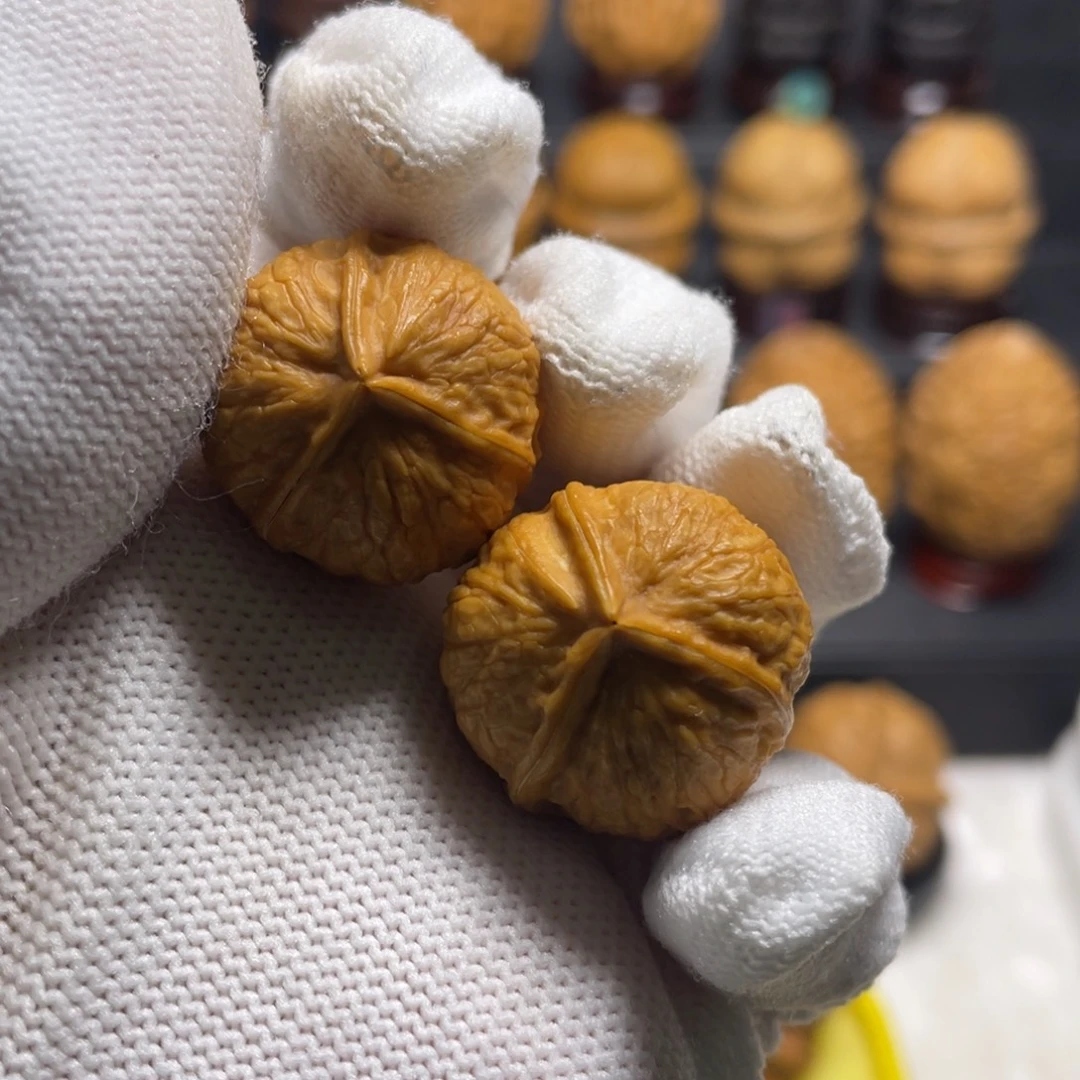 把件文玩核桃Y1三棱24尺