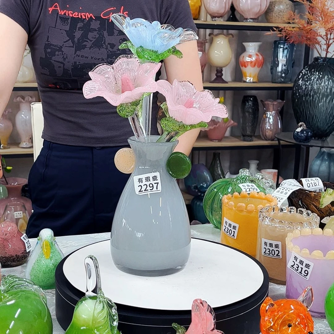 3花1瓶瑕 家悦花瓶摆件