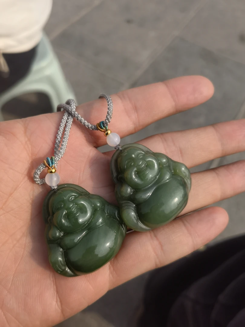 和田玉碧玉猫眼大佛公多样性发一