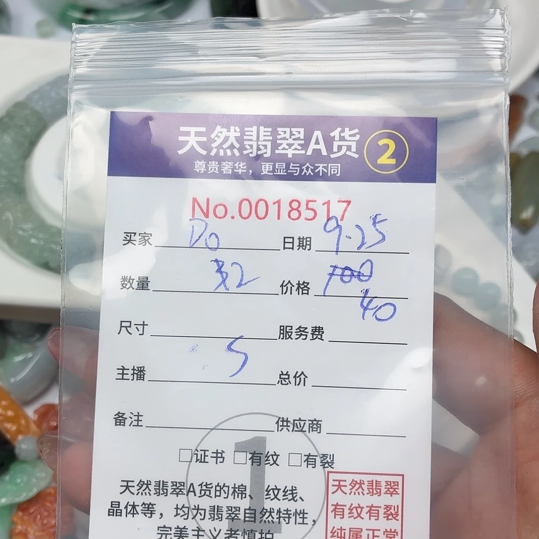 D***a翡翠未镶嵌颈饰12