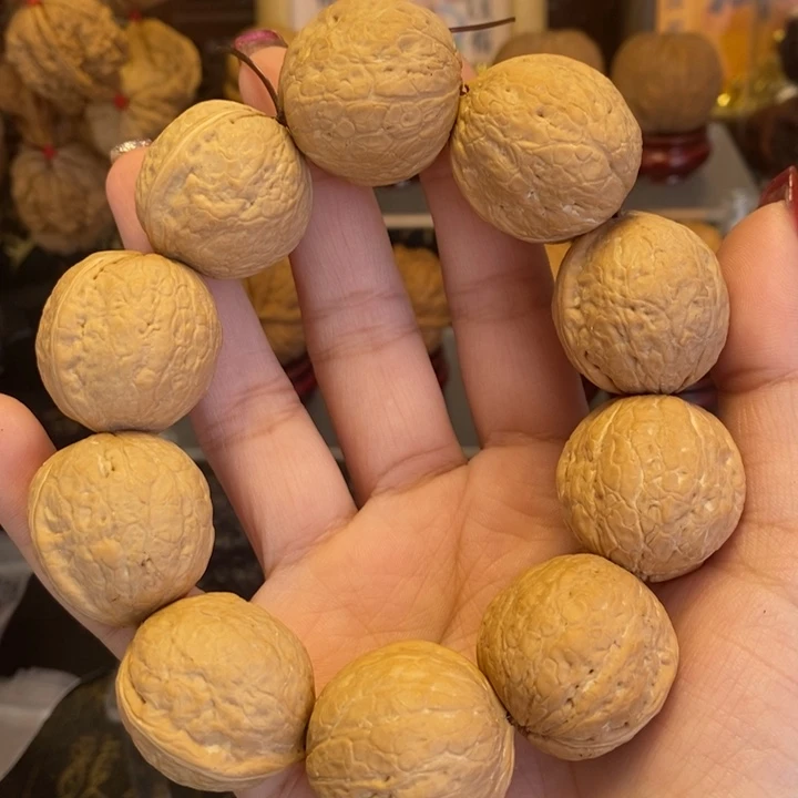 吊坠文玩核桃木鱼手串