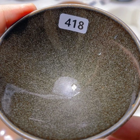 茶盏原矿原釉柴烧建盏