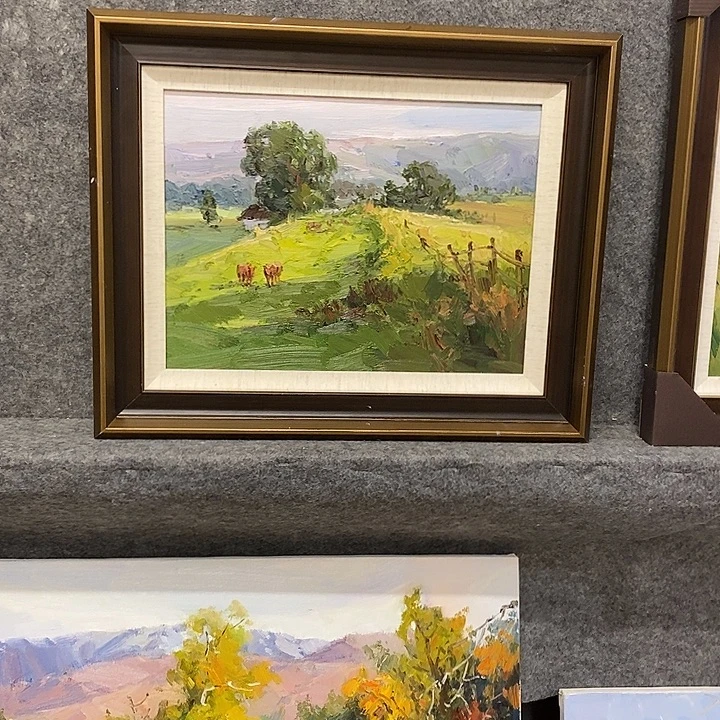 油画带外框画芯尺寸40x30cm