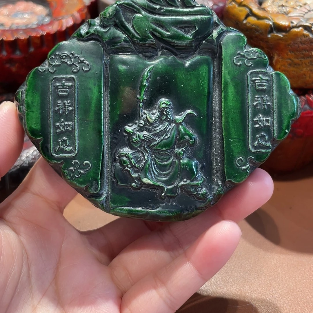 瓷片陶瓷麻线鼓茶宠