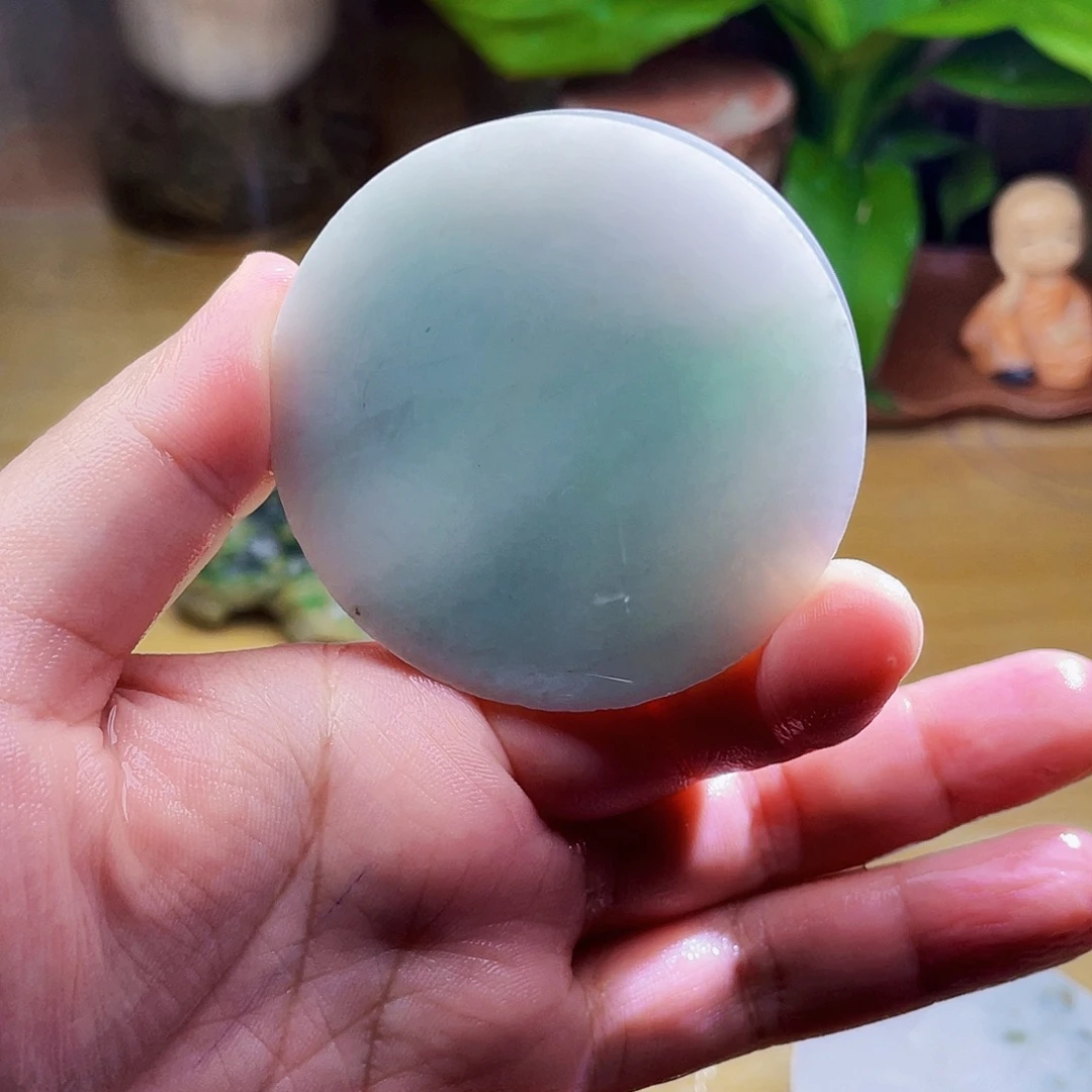 翡翠未镶嵌颈饰毛料26