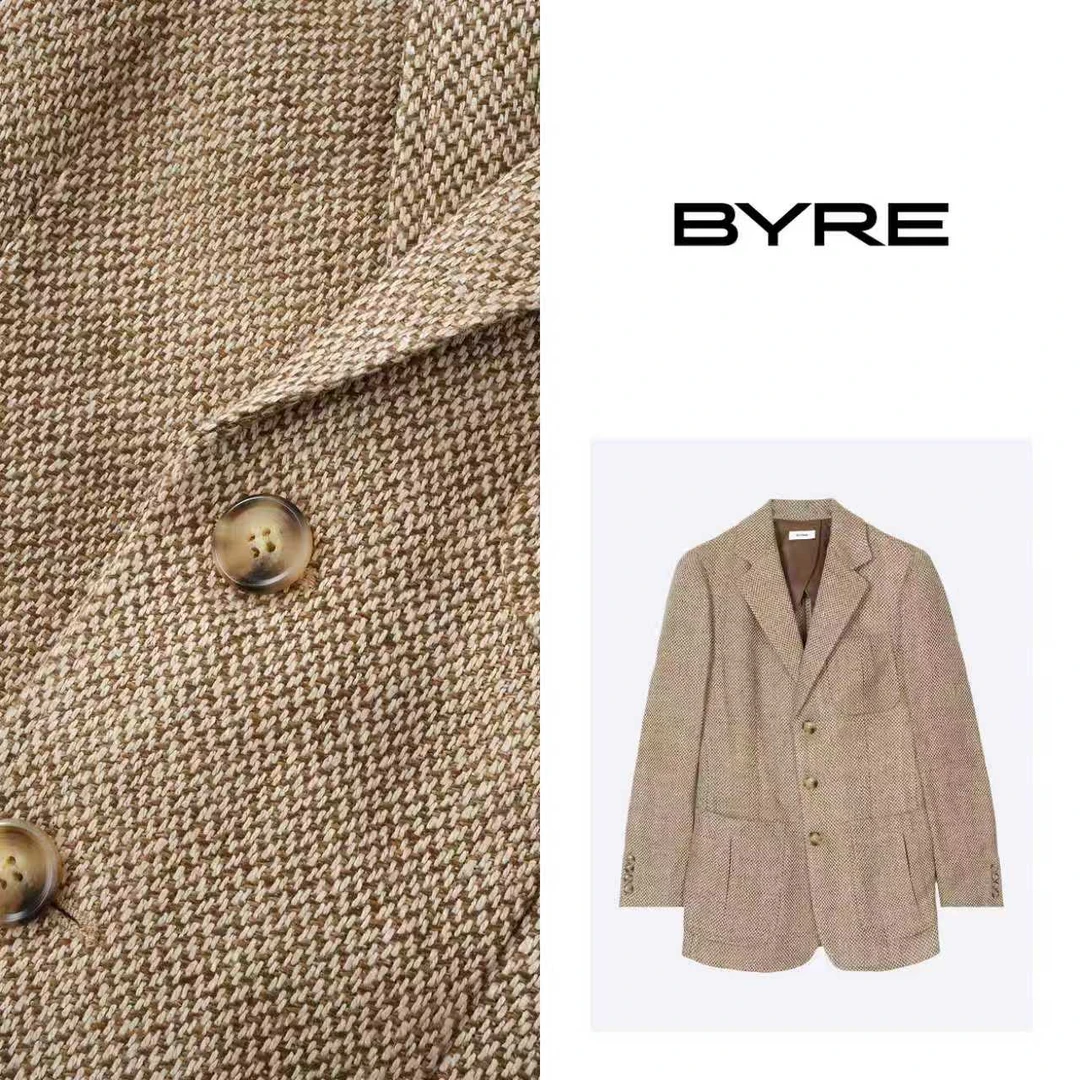 YS107 香槟色西装外套【干洗】