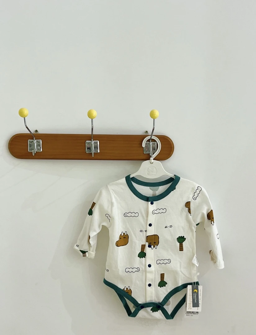 438631 森林小牛长袖 三角 哈衣