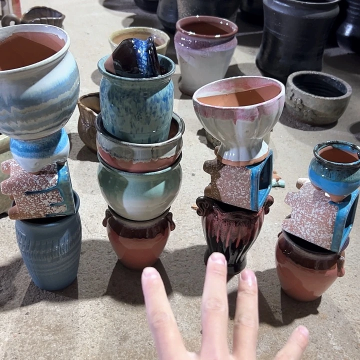 紫砂花盆花盆花盆