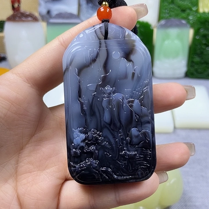 颈饰未镶嵌和田玉