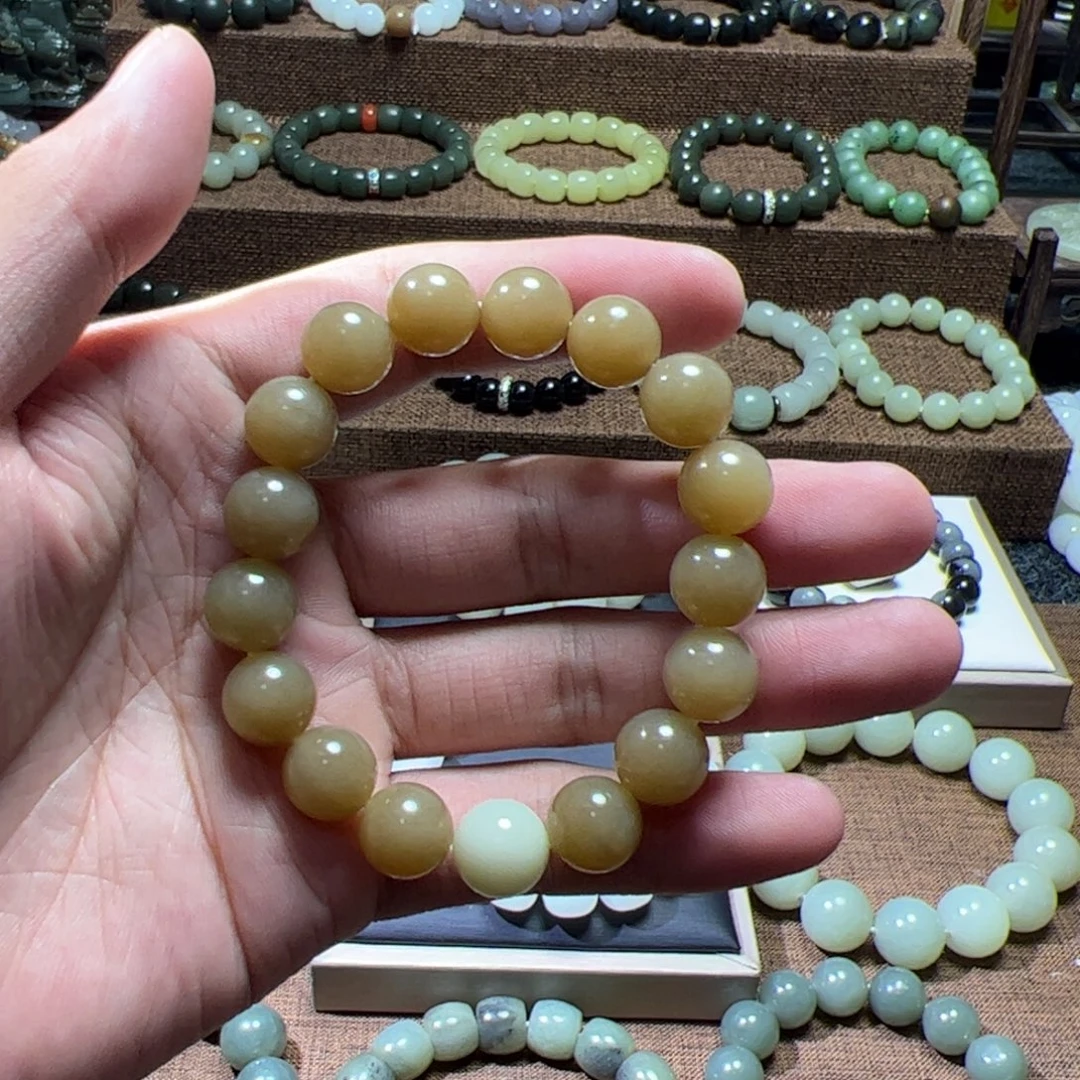 未镶嵌手链和田玉（糖玉）