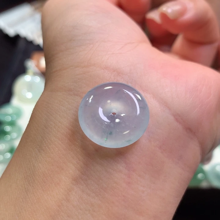 颈饰未镶嵌翡翠天然翡翠18.8-4.9