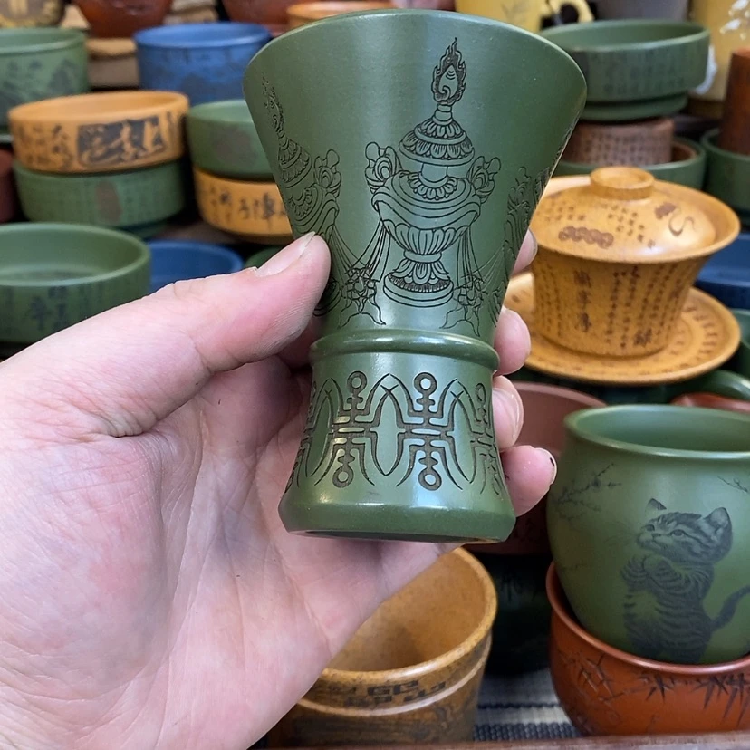 【闪购商品】紫砂杯子宜兴全手工紫砂杯