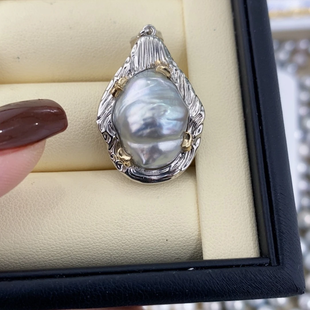 海水珍珠裸珠定制不退不换未镶嵌