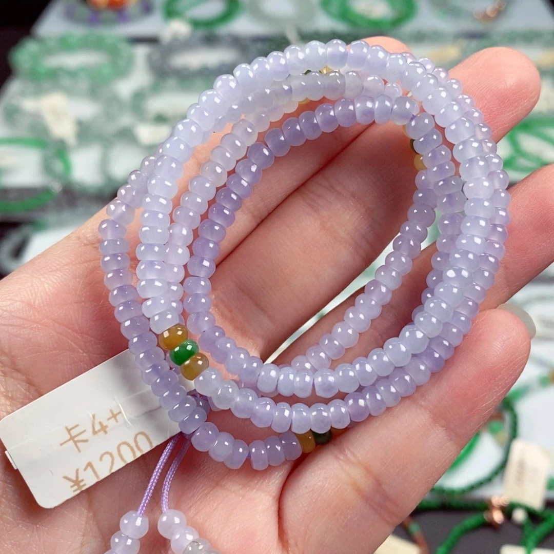 未镶嵌手链翡翠卡4.4